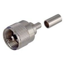 UHF MALE CRIMP RG58 (C22) UHF MALE CRIMP RG58 (C22)