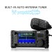 XIEGU X6100 HF RADIO AUTO ANTENNA TUNER 10W